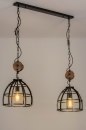 Hanglamp 73503: industrieel, landelijk, modern, stoer #1