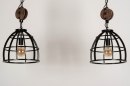 Hanglamp 73503: industrieel, landelijk, modern, stoer #10