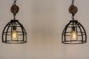 Hanglamp 73503: industrieel, landelijk, modern, stoer #6