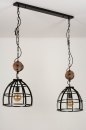 Hanglamp 73503: industrieel, landelijk, modern, stoer #7
