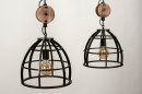 Hanglamp 73503: industrieel, landelijk, modern, stoer #9