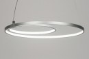 Hanglamp 73523: design, modern, aluminium, metaal #2