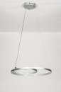 Hanglamp 73523: design, modern, aluminium, metaal #4