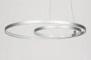 Hanglamp 73523: design, modern, aluminium, metaal #5