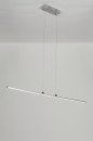 Hanglamp 73524: design, modern, aluminium, kunststof #1
