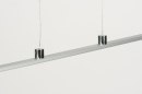 Hanglamp 73524: design, modern, aluminium, kunststof #8
