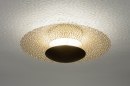 Plafondlamp 73526: klassiek, eigentijds klassiek, messing, metaal #1