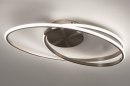 Ceiling lamp 73530: modern, stainless steel, metal, steel gray #3