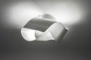 Plafondlamp 73542: modern, retro, metaal, wit #1