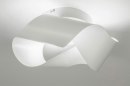 Plafondlamp 73542: modern, retro, metaal, wit #2