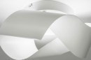 Plafondlamp 73542: modern, retro, metaal, wit #6