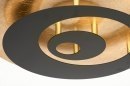 Plafondlamp 73546: modern, retro, eigentijds klassiek, art deco #6