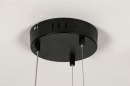 Hanglamp 73557: modern, aluminium, metaal, zwart #10