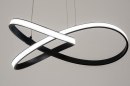 Hanglamp 73557: modern, aluminium, metaal, zwart #2