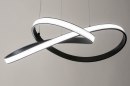 Hanglamp 73557: modern, aluminium, metaal, zwart #3