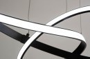 Hanglamp 73557: modern, aluminium, metaal, zwart #8