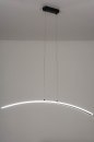 Hanglamp 73566: sale, modern, aluminium, geschuurd aluminium #1