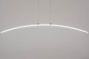 Hanglamp 73566: sale, modern, aluminium, geschuurd aluminium #3