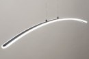 Hanglamp 73566: sale, modern, aluminium, geschuurd aluminium #4