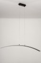 Hanglamp 73566: sale, modern, aluminium, geschuurd aluminium #5