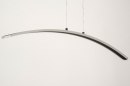 Hanglamp 73566: sale, modern, aluminium, geschuurd aluminium #7