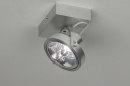 Spotlight 73572: modern, aluminium, sanded aluminium, aluminum #1