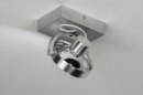 Spot 73572: modern, aluminium, geschuurd aluminium, aluminium #2