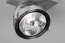 Spotlight 73572: modern, aluminium, sanded aluminium, aluminum #5