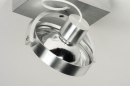 Spot 73572: modern, aluminium, geschuurd aluminium, aluminium #6