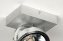 Spot 73572: modern, aluminium, geschuurd aluminium, aluminium #8