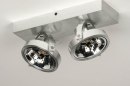 Spot 73573: modern, aluminium, geschuurd aluminium, aluminium #4