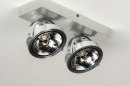 Spot 73573: modern, aluminium, geschuurd aluminium, aluminium #5