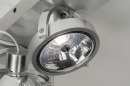 Spot 73573: modern, aluminium, geschuurd aluminium, aluminium #6