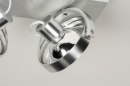 Spot 73573: modern, aluminium, geschuurd aluminium, aluminium #7