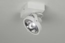 Spotlight 73575: modern, aluminium, white, matt #1