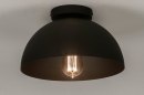 Ceiling lamp 73583: industrial look, modern, metal, black #1