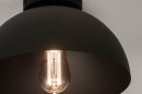 Ceiling lamp 73583: industrial look, modern, metal, black #3
