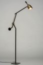 Vloerlamp 73597: industrieel, design, modern, messing #1