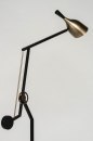 Vloerlamp 73597: industrieel, design, modern, messing #3
