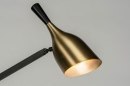Vloerlamp 73597: industrieel, design, modern, messing #6