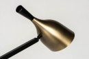 Vloerlamp 73597: industrieel, design, modern, messing #7