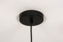 Hanglamp 73628: modern, metaal, zwart, mat #10