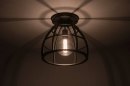 Plafondlamp 73655: industrieel, landelijk, modern, stoer #1