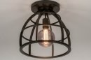 Plafondlamp 73655: industrieel, landelijk, modern, stoer #2