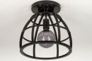 Plafondlamp 73655: industrieel, landelijk, modern, stoer #4