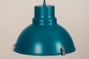 Hanglamp 73672: industrieel, modern, metaal, blauw #12