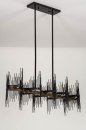 Hanglamp 73696: design, modern, eigentijds klassiek, metaal #6