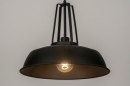 Hanglamp 73733: industrieel, landelijk, modern, metaal #2
