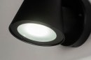 Foto 73738-5 niet_in_feed: Sfeervolle, zwarte buitenlamp gemaakt van hoogwaardig aluminium voor een zeer scherpe prijs.