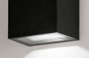 Wandlamp 73743: design, modern, aluminium, zwart #4